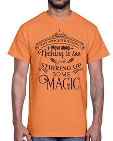 the witch s kitchen 19#- witch- Cotton Tee