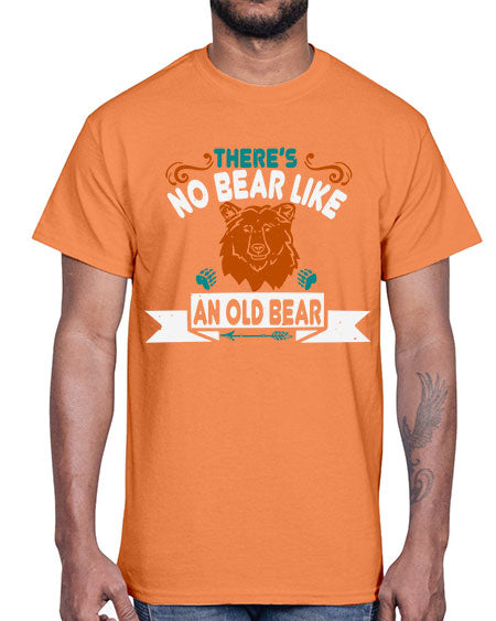 there’s no bear like an old bear 273#- bears - animals- Cotton Tee