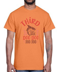 third grade doo doo 954#- third grade- Cotton Tee