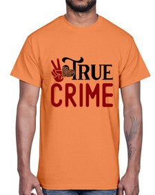 true crime 1187#- true crime- Cotton Tee