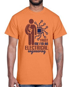 trust me Im an electrical engineering Style 454#- engineer- Cotton Tee