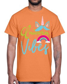 unicorn vibes 508#- unicorn- Cotton Tee