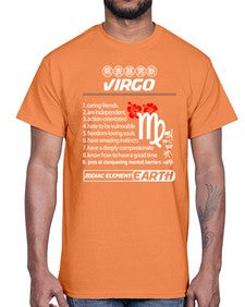virgo 528#- virgo- Cotton Tee