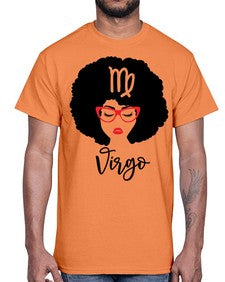 virgo 543#- virgo- Cotton Tee