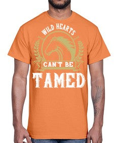 wild hearts can’t be tamed Style 11#- horse- Cotton Tee