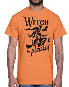 witch please 13#- witch- Cotton Tee