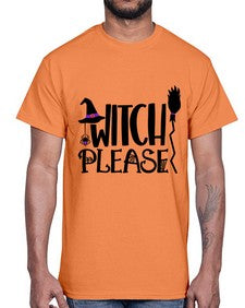 witch please 14#- witch- Cotton Tee