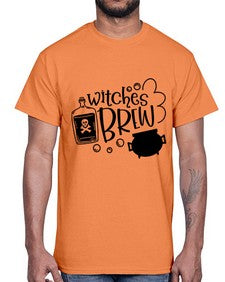 witches brew 8#- witch- Cotton Tee
