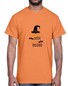 witches gotta stick together 5#- witch- Cotton Tee