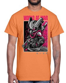 worldatwartshirtdesign 1254#- art pop art- Cotton Tee