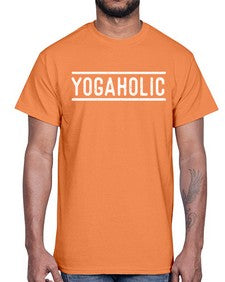 yogaholics 648#- yoga- Cotton Tee