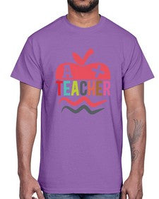 A Teacher 562#- teacher- Cotton Tee