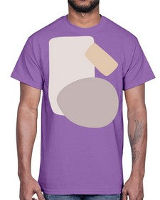 Abstract Shape 197#- art pop art- Cotton Tee