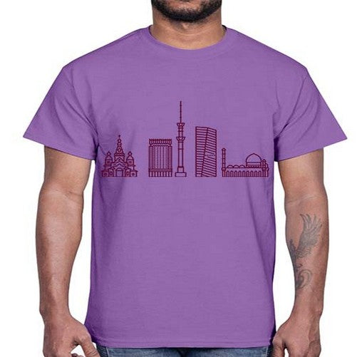 Almaty 307#- cities- Cotton Tee