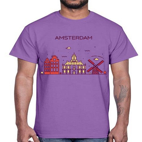 Amsterdam 321#- cities- Cotton Tee