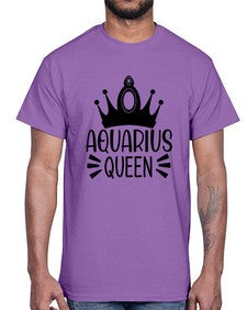 Aquarius queen 73#- aquarius- Cotton Tee