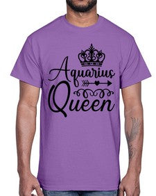 Aquarius queen 74#- aquarius- Cotton Tee