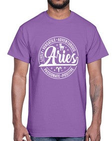 Aries 103#- aries- Cotton Tee