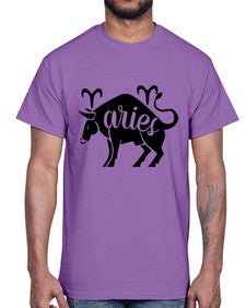 Aries 104#- aries- Cotton Tee