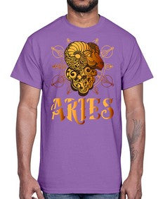 Aries 121#- aries- Cotton Tee