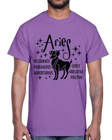 Aries 93#- aries- Cotton Tee