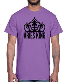 Aries king 107#- aries- Cotton Tee