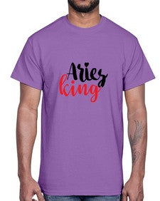 Aries king 96#- aries- Cotton Tee