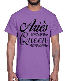 Aries queen 119#- aries- Cotton Tee