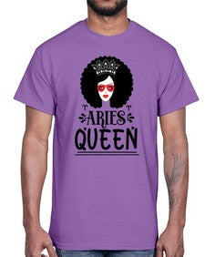 Aries queen 120#- aries- Cotton Tee