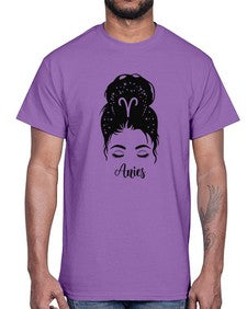 Aries woman- aries- Cotton Tee