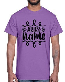 Ariesname 112#- aries- Cotton Tee