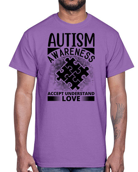Autism awareness 01#- autism- Cotton Tee