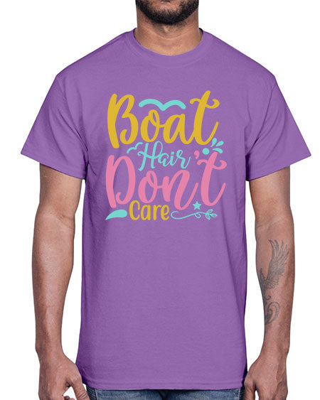 BOAT HAIR DONT CARE Style 68#- summer- Cotton Tee