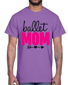 Ballet mom 76#- ballet- Cotton Tee
