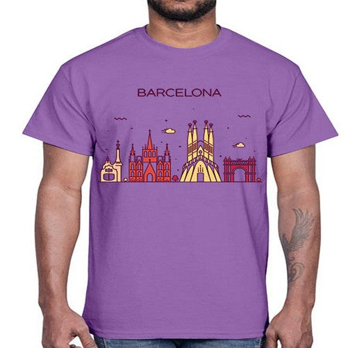 Barcelona 415#- cities- Cotton Tee