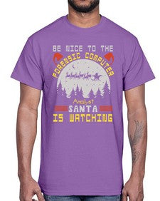 Be nice to the forensic computer analyst 32#- computer- Cotton Tee