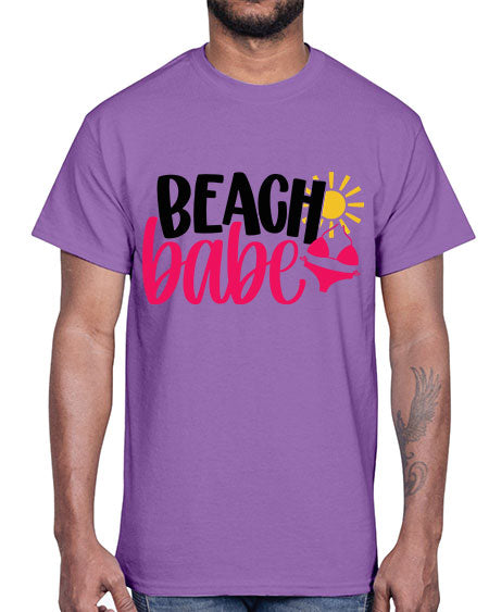 Beach Babe Style 52#- summer- Cotton Tee
