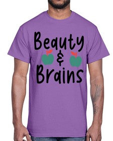 Beauty and Brains 18#- general school- Cotton Tee