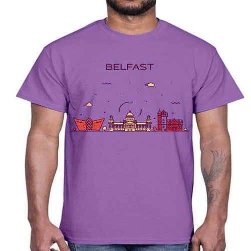 Belfast 436#- cities- Cotton Tee