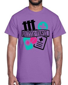 Blessed Nurse Style Style 627#- nurse- Cotton Tee