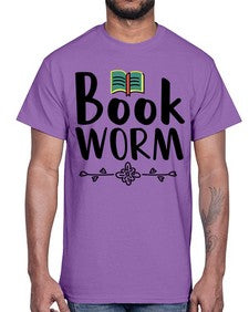 Book Worm 27#- librarian- Cotton Tee