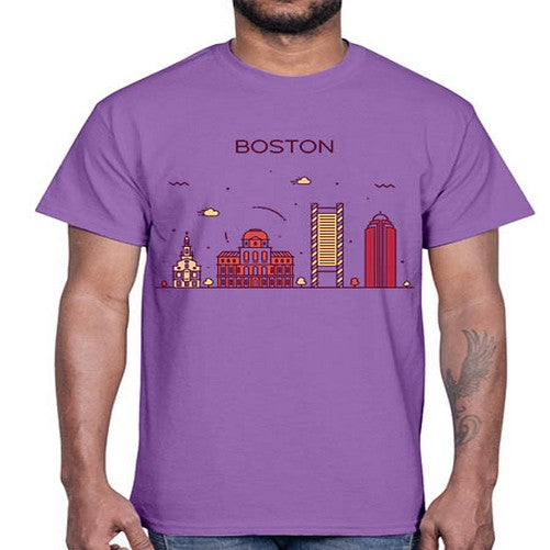 Boston 481#- cities- Cotton Tee