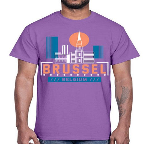 Brussel 504#- cities- Cotton Tee