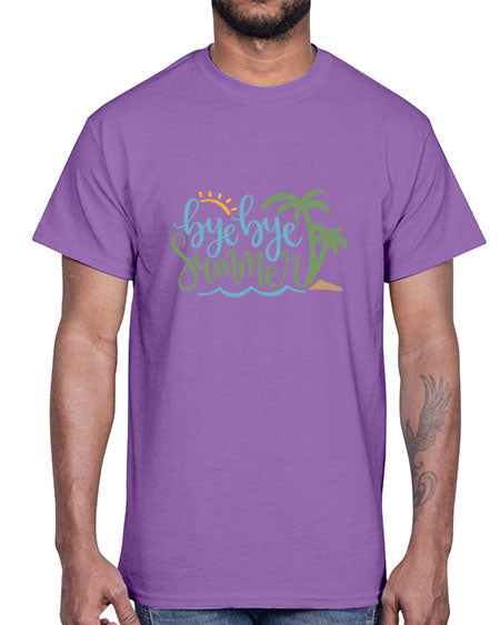 Bye bye summer 102#- summer- Cotton Tee