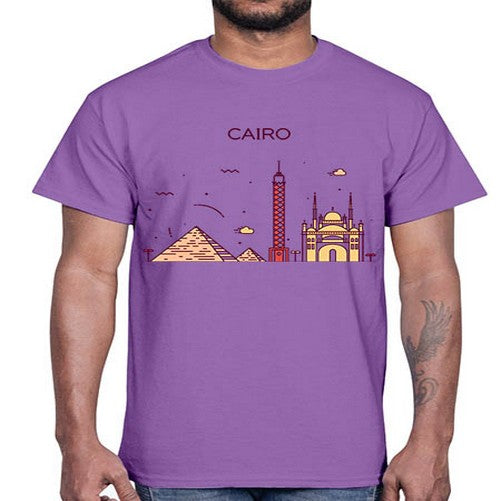 Cairo 529#- cities- Cotton Tee