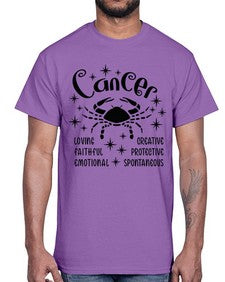 Cancer 144#- cancer- Cotton Tee