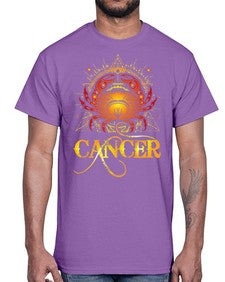 Cancer 163#- cancer- Cotton Tee