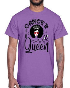 Cancer queen 162#- cancer- Cotton Tee