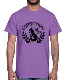 Capricorn 192#- capricorn- Cotton Tee