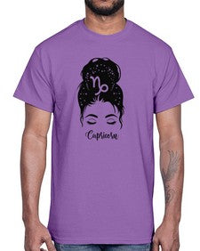 Capricorn Woman- capricorn- Cotton Tee